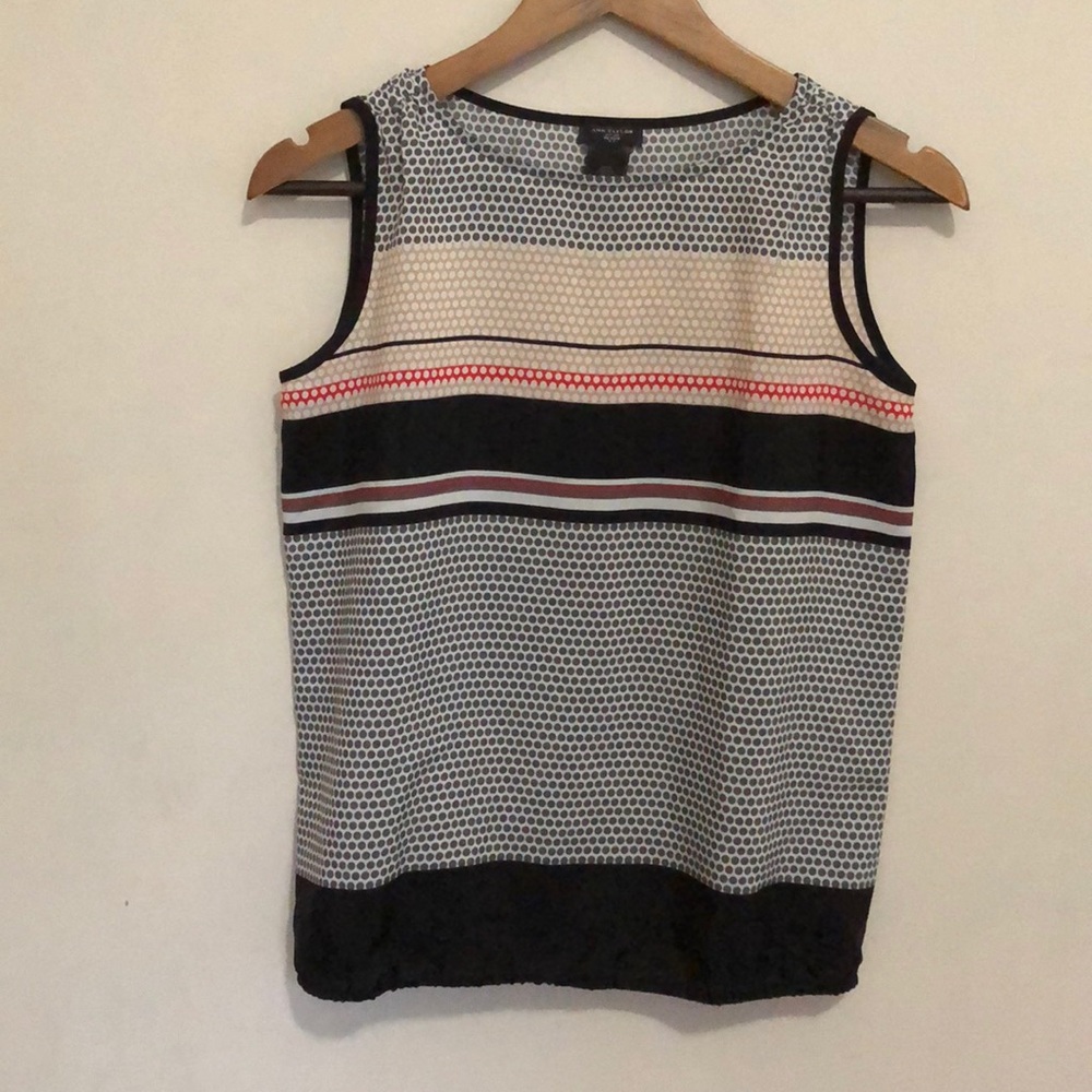 Ann Taylor Petite Xsmall Sleeveless Blouse